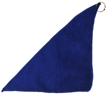 Load image into Gallery viewer, (12) KleenSlate Blue Microfiber Cleaning Cloth with Bookbinder Ring for Whiteboards for Computer Screens, Tablets, Cell Phones and Glasses