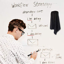 Load image into Gallery viewer, (6) KleenSlate Black Magnetic Microfiber Cleaning Cloths