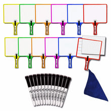 Load image into Gallery viewer, (12) Customizable Whiteboards with Dry Erase Sleeves

