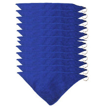 Load image into Gallery viewer, (12) KleenSlate Blue Microfiber Cleaning Cloth with Bookbinder Ring for Whiteboards for Computer Screens, Tablets, Cell Phones and Glasses