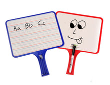 Load image into Gallery viewer, (12) KleenSlate Hand-Held Whiteboards (BLANK & LINED Surface)