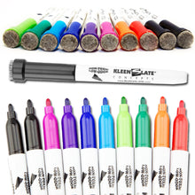 Load image into Gallery viewer, (10) Pack Multi-Color Small Dry Erase Markers with Eraser Caps
