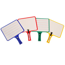 Load image into Gallery viewer, (12) KleenSlate Hand-Held Whiteboards (BLANK &amp; LINED Surface)
