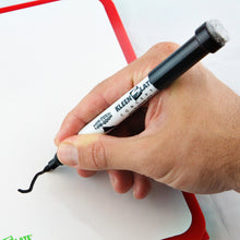 Load image into Gallery viewer, (24) Pack Small Black Dry Erase Markers with Eraser Caps
